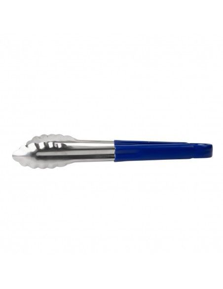 Pince de service à code couleur Hygiplas 300mm bleue