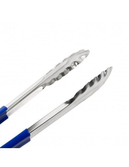 Pince de service à code couleur Hygiplas 300mm bleue