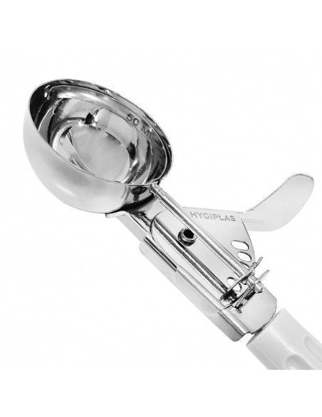 Cuillère à glace Hygiplas blanche 50ml