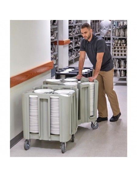 Chariot ajustable à assiettes Cambro Série S