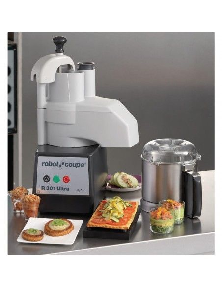 Combiné cutter et coupe-légumes Robot Coupe R301D Ultra