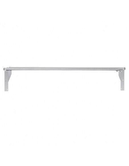Etagère murale tubulaire Vogue acier inoxydable 1200mm