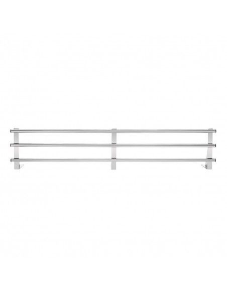 Etagère murale tubulaire Vogue acier inoxydable 1500mm