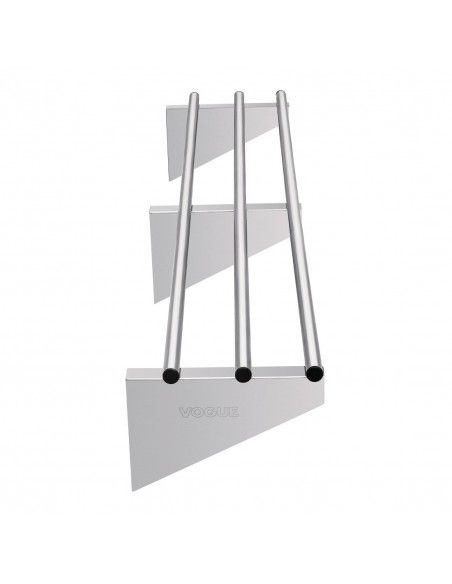 Etagère murale tubulaire Vogue acier inoxydable 1500mm