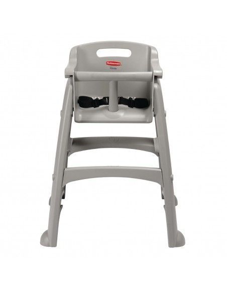 Chaise haute empilable platine Rubbermaid
