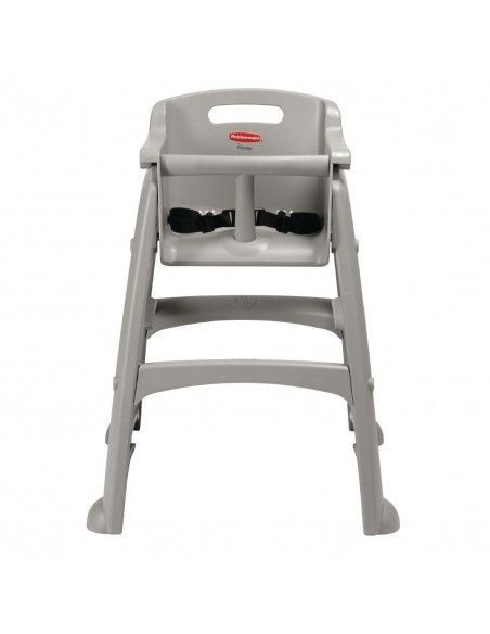 Chaise haute empilable platine Rubbermaid