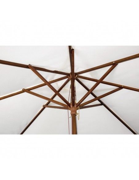 Parasol rond Bolero écru 2,5m