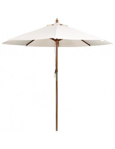 Parasol rond Bolero écru 3m