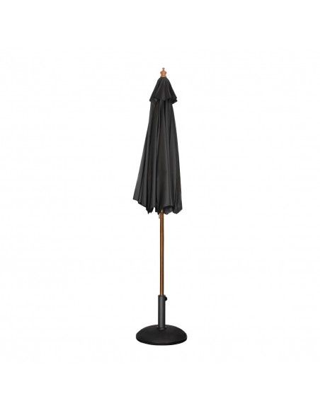Parasol rond Bolero noir 3m