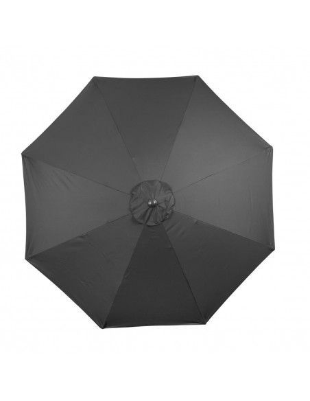 Parasol rond Bolero Seville 3m noir