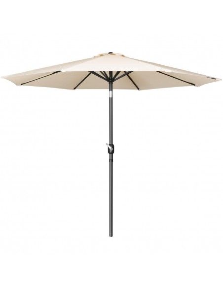 Parasol rond Bolero Seville 3m crème
