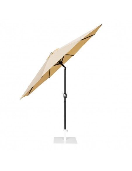 Parasol rond Bolero Seville 3m crème