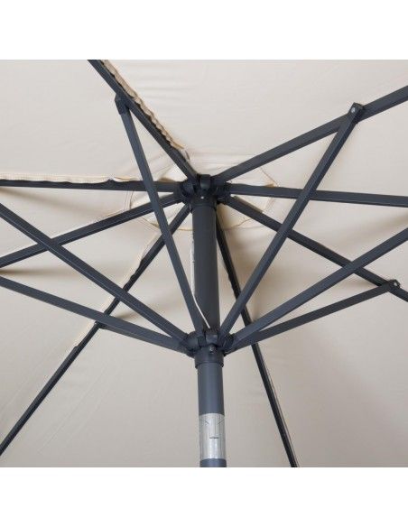Parasol rond Bolero Seville 3m crème