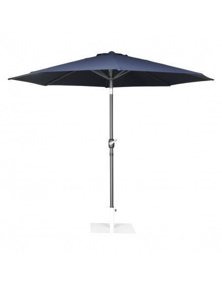 Parasol rond Bolero Seville 3m bleu marine