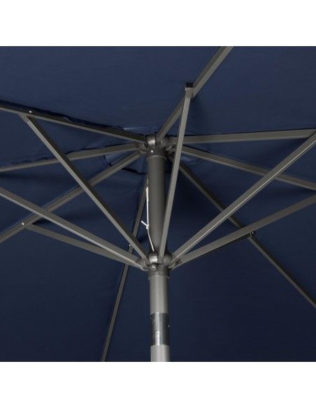 Parasol rond Bolero Seville 3m bleu marine