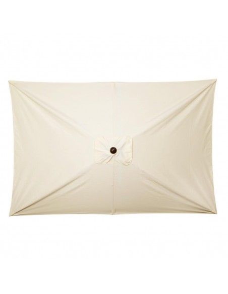 Parasol rectangulaire Bolero Seville 2x3m crème