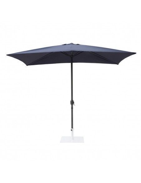 Parasol rectangulaire Bolero Seville 2x3m bleu marine