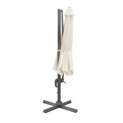 Parasol déporté professionnel Bolero Venice crème 3,5 m 2