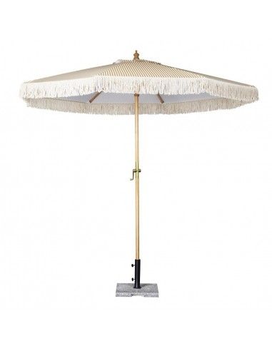 Parasol rond à rayures Bolero Sicile 2,5m
