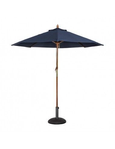 Parasol rond Bolero 2,5m bleu marine