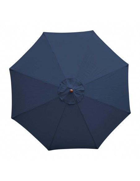 Parasol rond Bolero 2,5m bleu marine