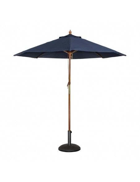 Parasol rond Bolero 3m bleu marine