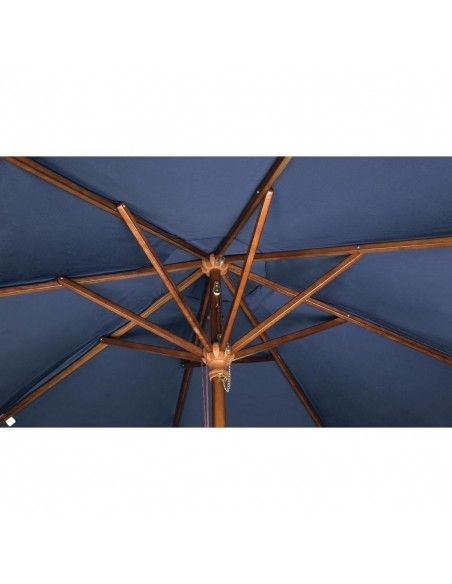 Parasol rond Bolero 3m bleu marine