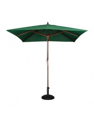 Parasol carré Bolero 2,5m vert