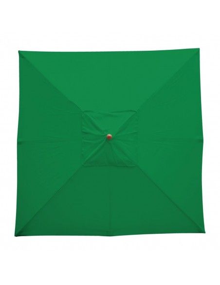 Parasol carré Bolero 2,5m vert