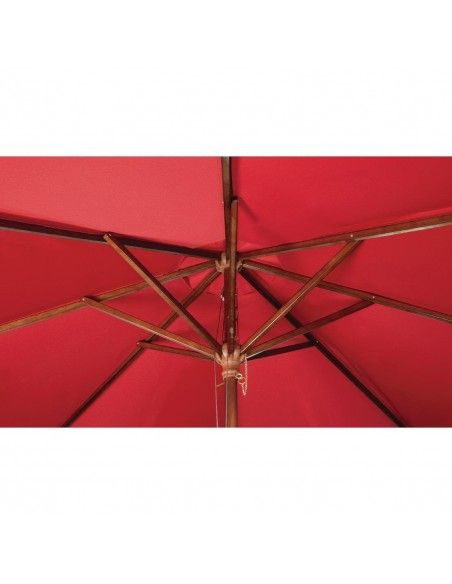 Parasol rond Bolero 2,5m rouge