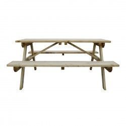 Table pique-nique en bois 1,5m 2