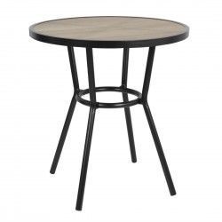 Table ronde d'extérieur Marston Bolero noire 700mm