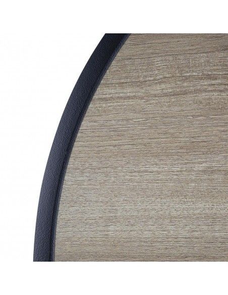 Table ronde d'extérieur Marston Bolero noire 700mm