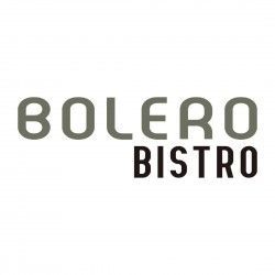Mange-debout blanc avec plateau en bois Bolero Bistro 2