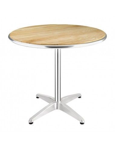 Table ronde en frêne Bolero 800mm