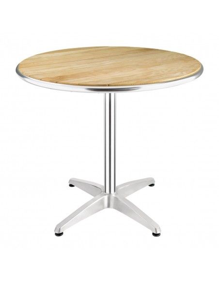 Table ronde en frêne Bolero 800mm