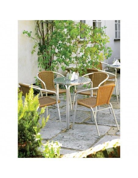 Table bistro ronde empilable Bolero 600mm