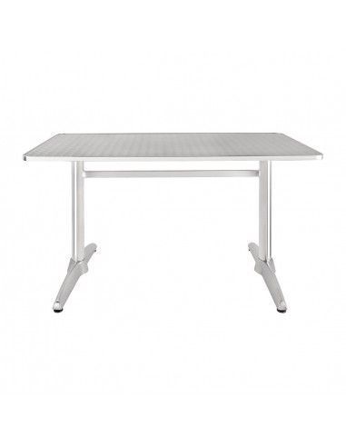 Table rectangulaire à deux pieds Bolero 600mm