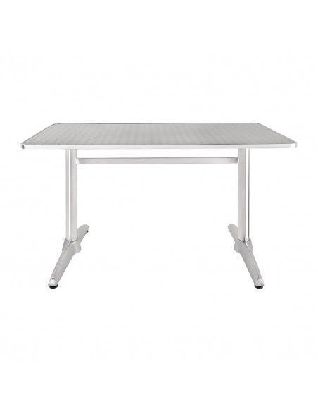 Table rectangulaire à deux pieds Bolero 600mm