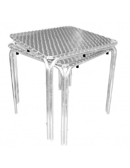 Table carrée empilable Bolero 700mm