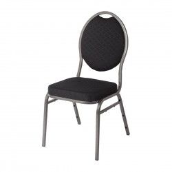 Chaises de banquet dossier ovale Bolero (Lot de 4) 2