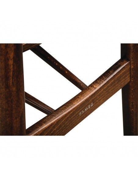 Chaises en bois courbé Fameg Cowhorn noyer naturel (lot de 2)