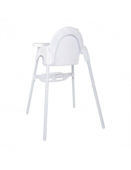 Chaise haute bébé Bolero blanc brillant