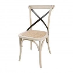 Chaises en chêne avec dossier croisé Bolero sable 2