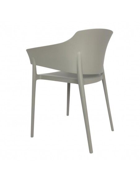 Fauteuils Lorenzo Café Bolero gris (lot de 2)