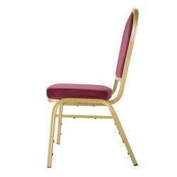 Chaises de banquet bordeaux Bolero Regal (lot de 4) 2