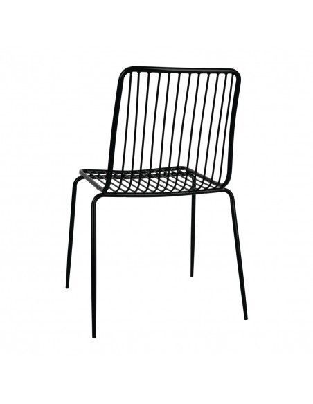 Chaises en fils d'acier Bolero (lot de 4)