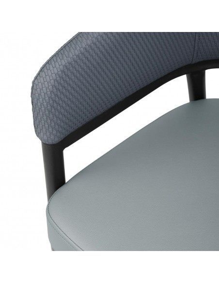Fauteuils d'intérieur Bolero Meridian bleus (lot de 2)