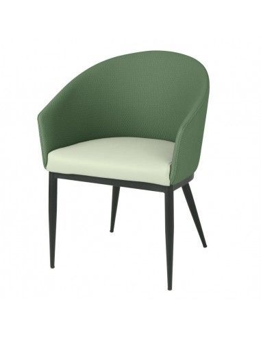 Fauteuils d'intérieur Bolero Meridian verts (lot de 2)