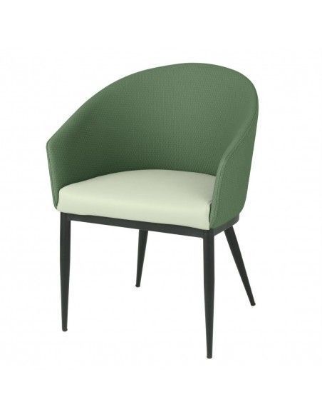 Fauteuils d'intérieur Bolero Meridian verts (lot de 2)